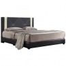 Bent Faux Leather Bed 03 (Available in Velvet or Faux Leather)