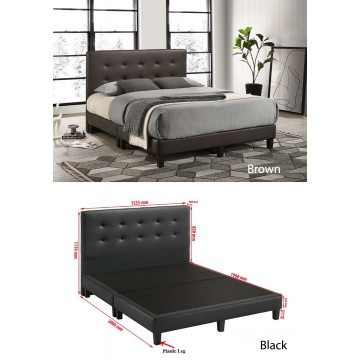 Faux Leather Bed LB1185