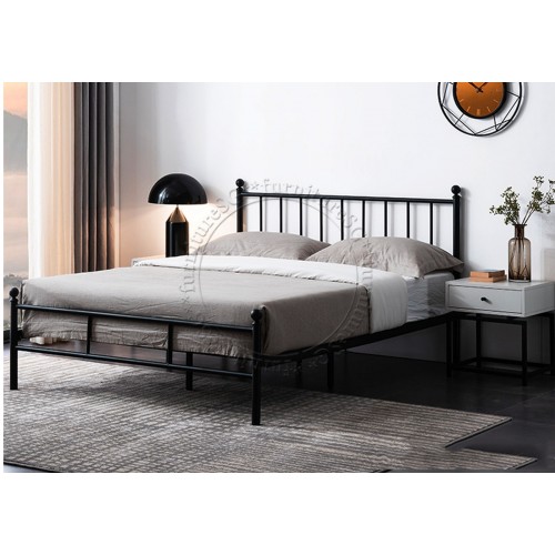 metal bed with mattress included