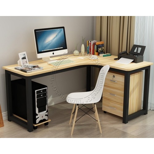 140cm desk with drawers