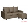 > Sofa - Faux Leather Sofa