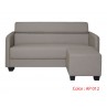 > Sofa - Faux Leather Sofa