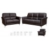 > Sofa - Half Leather Sofa