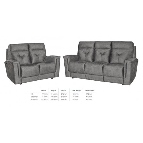 > Sofa - Faux Leather Sofa