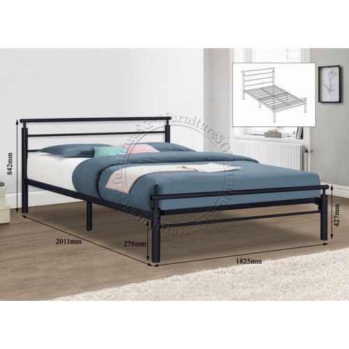 deep double air bed