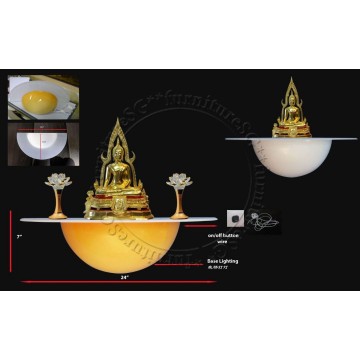 Thai Round Based Altar Table 半圆神台 - UH51