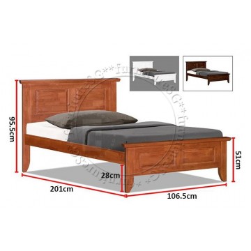 Wooden Bed WB1012