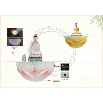 Lotus Altar Table 莲花神台 - U50
