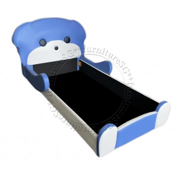 Children Bed - Blue Bear