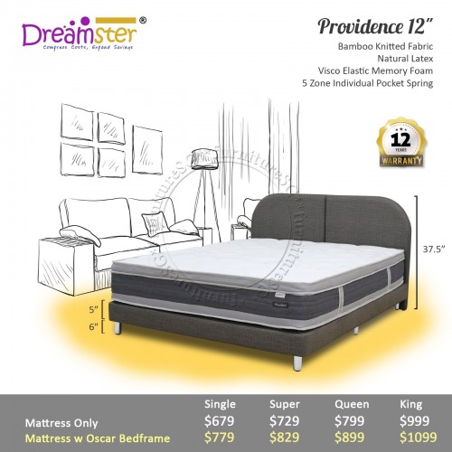 queen mattress and frame set