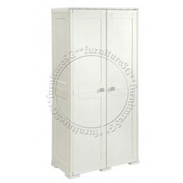Tontarelli - Simplex Tall Cabinet 5 Compartments Cream