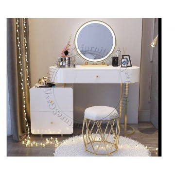 Sonia Dressing Table with Matching Stool