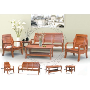 Wooden Sofa Set WS1050
