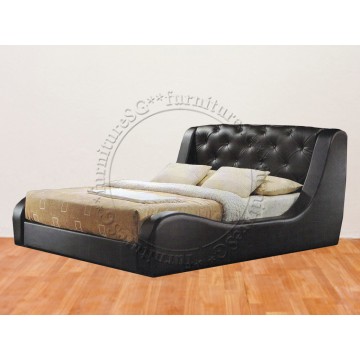 Faux Leather Bed LB1095