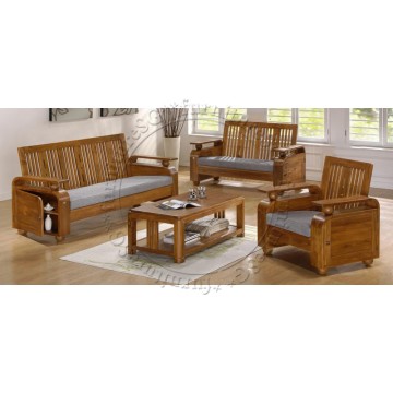 Teak Wood Sofa Set WS1025