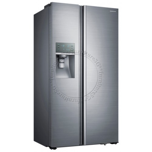 samsung side by side stainless steel fridge