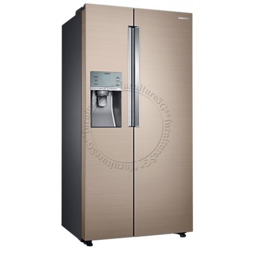 samsung side by side stainless steel fridge