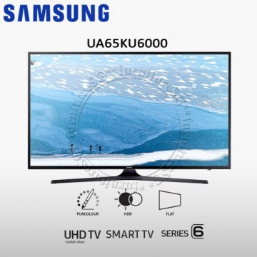SAMSUNG UA65KU6000 UHD 4K FLAT SMART TV (65")