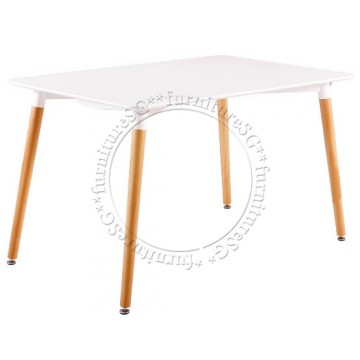 Vann Dining Table (White) 