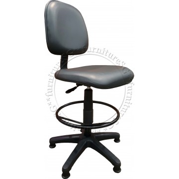 Drafting Chair - High Stool with Foot Ring