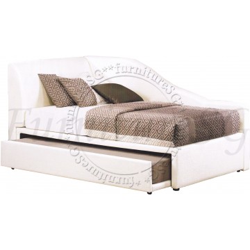 2 in 1 Faux Leather Bed 1003