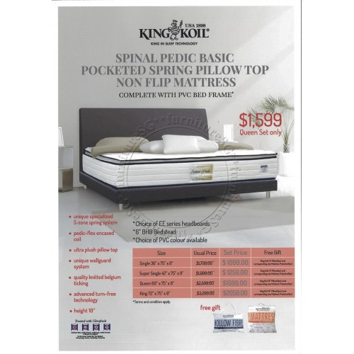 spinal pedic mattress