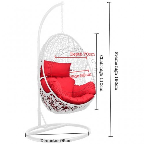 swinging cocoon chair