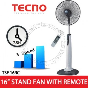 16 Inch Remote Controlled Stand fan(TSF 16RC)