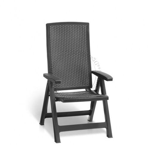 black recliner chairs garden