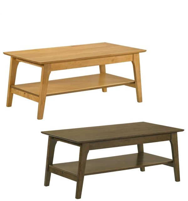 Coffee Table CFT1588A (Solid Wood) Available in 2 colors