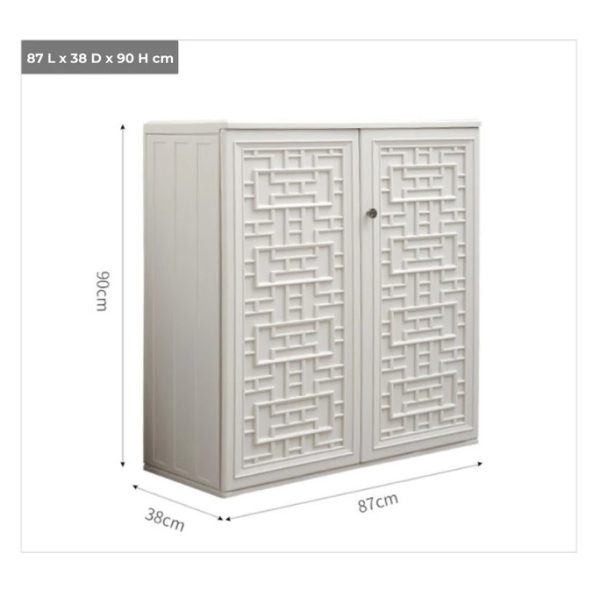 AVA Multipurpose Outdoor Storage Shoe Cabinet