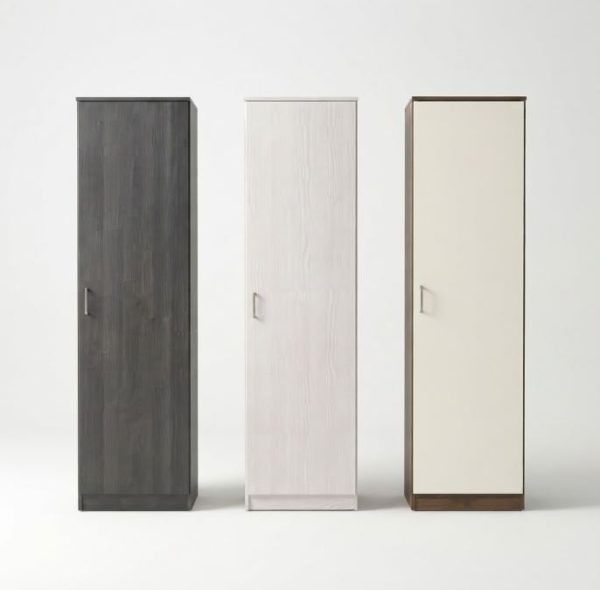 Cambry 1-Door Wardrobe (Available in 3 Colors)