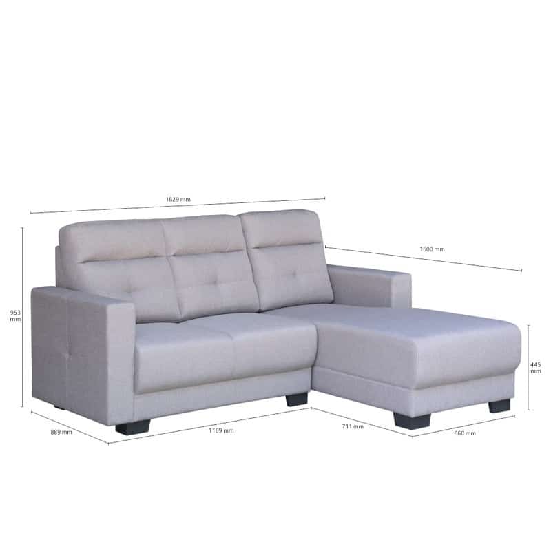 2/3 Seater L-Shaped Sofa Set SFL1206