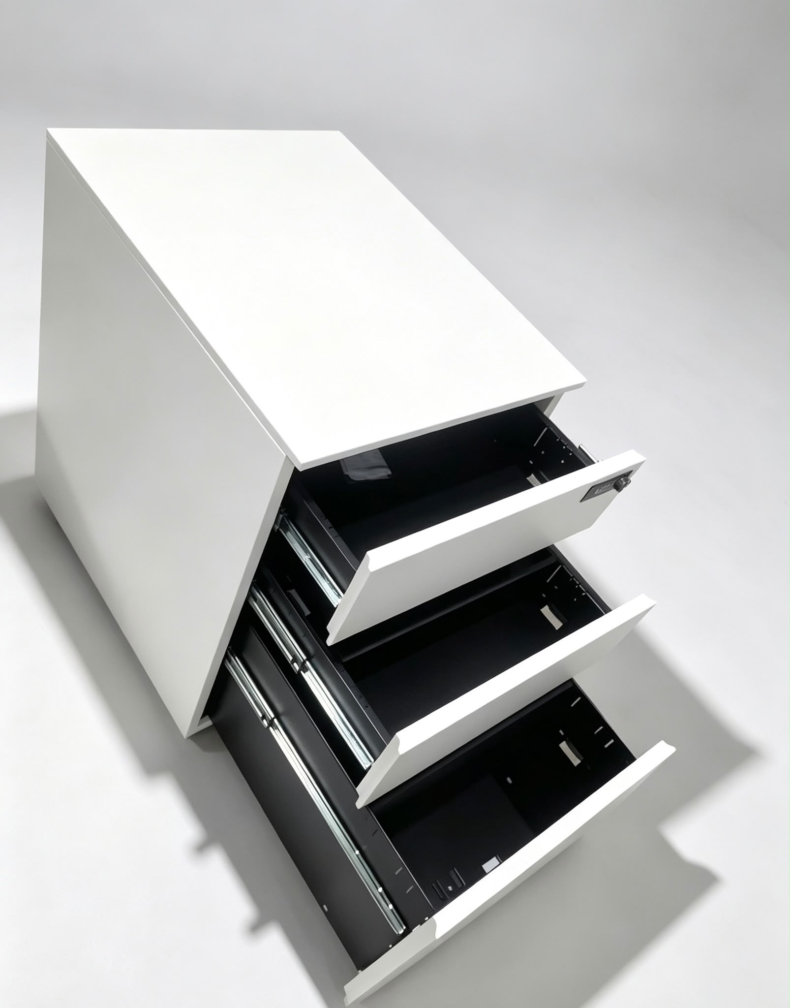 Metal Mobile Pedestal MP1001 (Digital Number Lock)