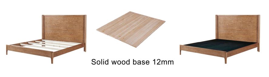 Musang Soild Wooden Bed (Queen/King)