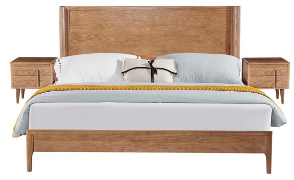 Musang Soild Wooden Bed (Queen/King)