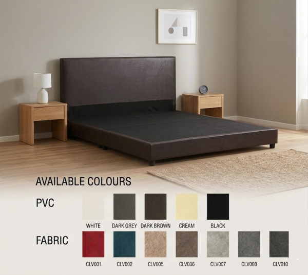 Faux Leather Bed LB123