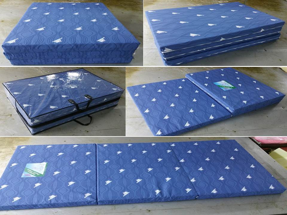 Rabbit 3 Fold Premium Mattress (2/3/4 inches)
