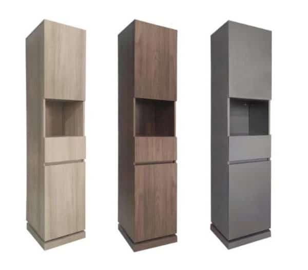 Standing Mirror 009 (Rotating Mirror With Storage) - Available in 3 Colors