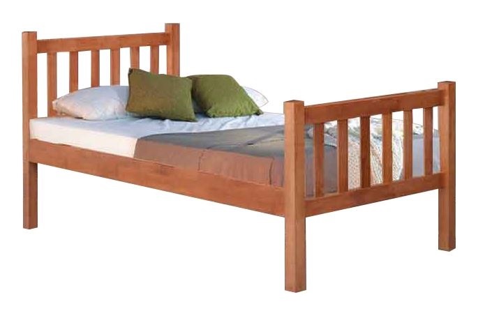 Wooden Bed Frame WB1010 (Available in 3 Colros)
