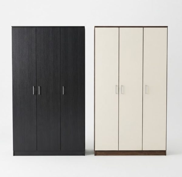 Cambry 3-Door Wardrobe A (Available in 2 Colors)