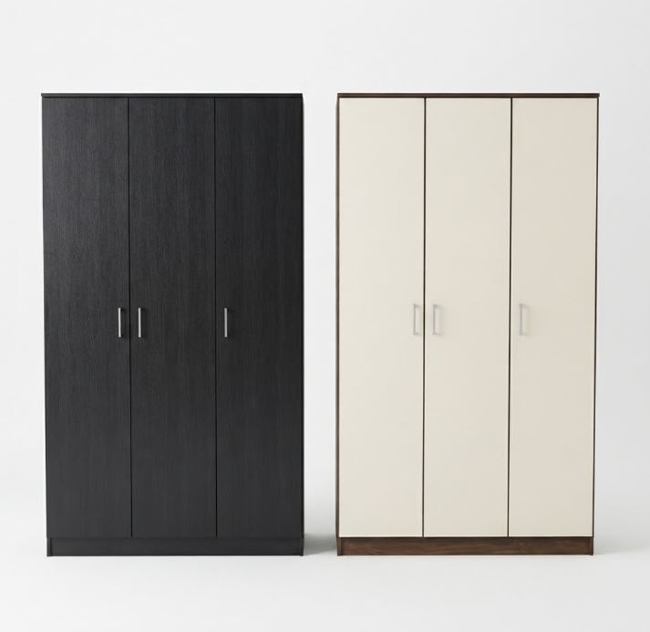 Cambry 3-Door Wardrobe A (Available in 2 Colors)