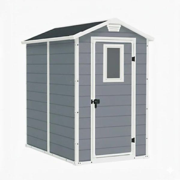 Keter - Lineus 4 x 6 Outdoor Storage Shed + Free Assembly