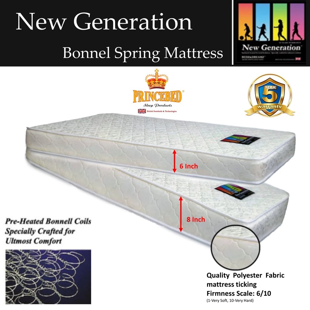 Princebed New Generation Bonnell Spring Mattress