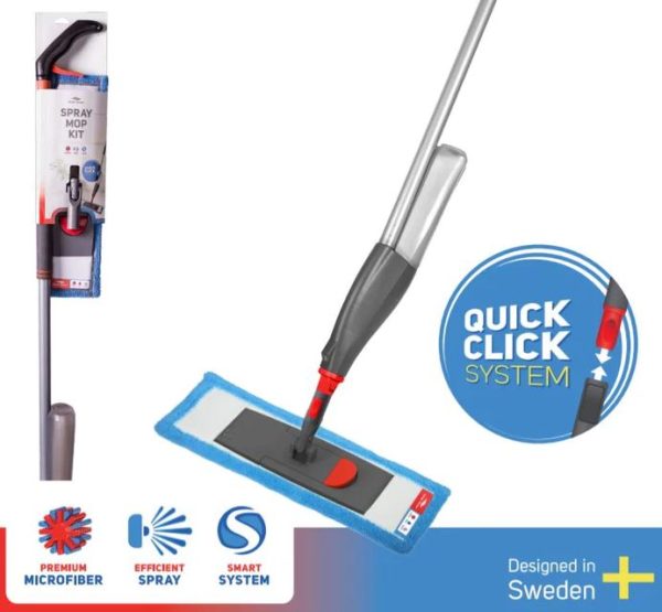 Nordic Stream - SPRAY MOP KIT POCKET 130 CM