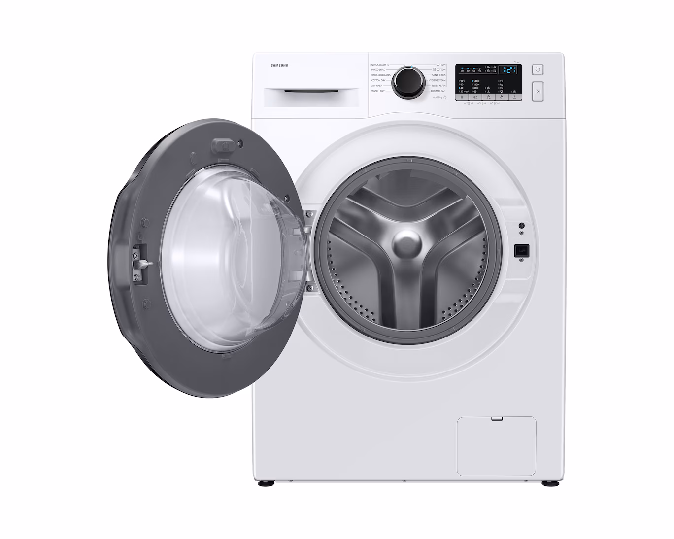 Samsung 9/6kg Front Load Washer Dryer Combo - White (WD90HG4U04BESP)