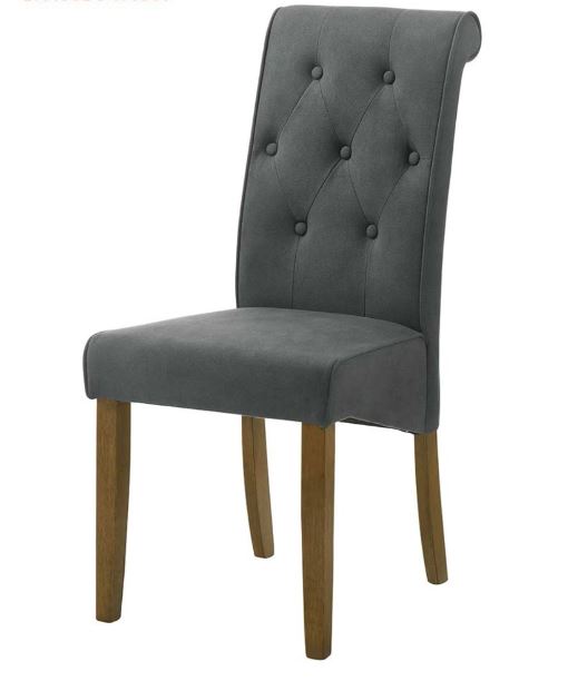 Dining Table Set DNT1686 - Easy Clean Fabric Chair