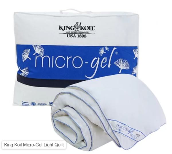 King Koil Micro-Gel Light Quilt