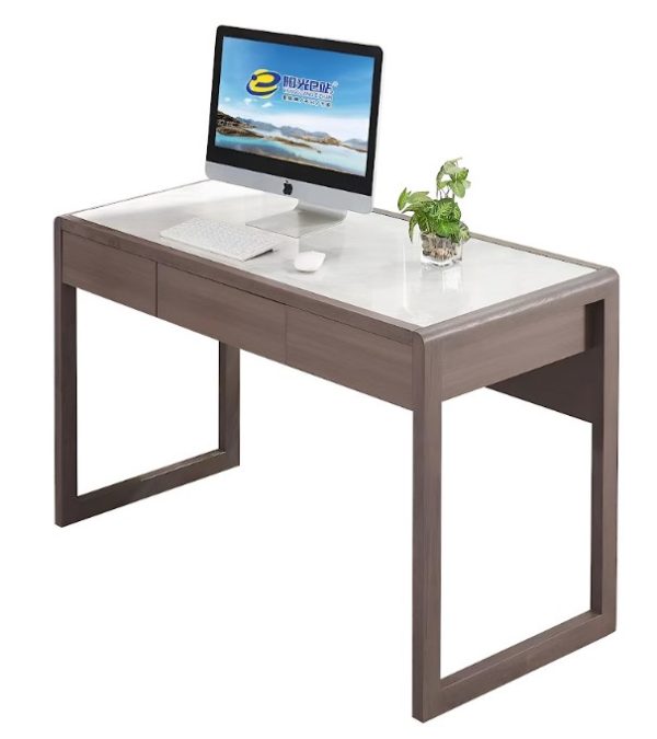 Writing Table WT1351B (Gloss Sintered Stone Top)