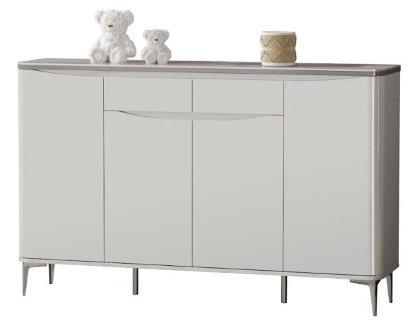 Shoe cabinet SC1665C (Gloss Sintered Stone Top)